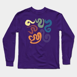 Rainbow Swirl Long Sleeve T-Shirt